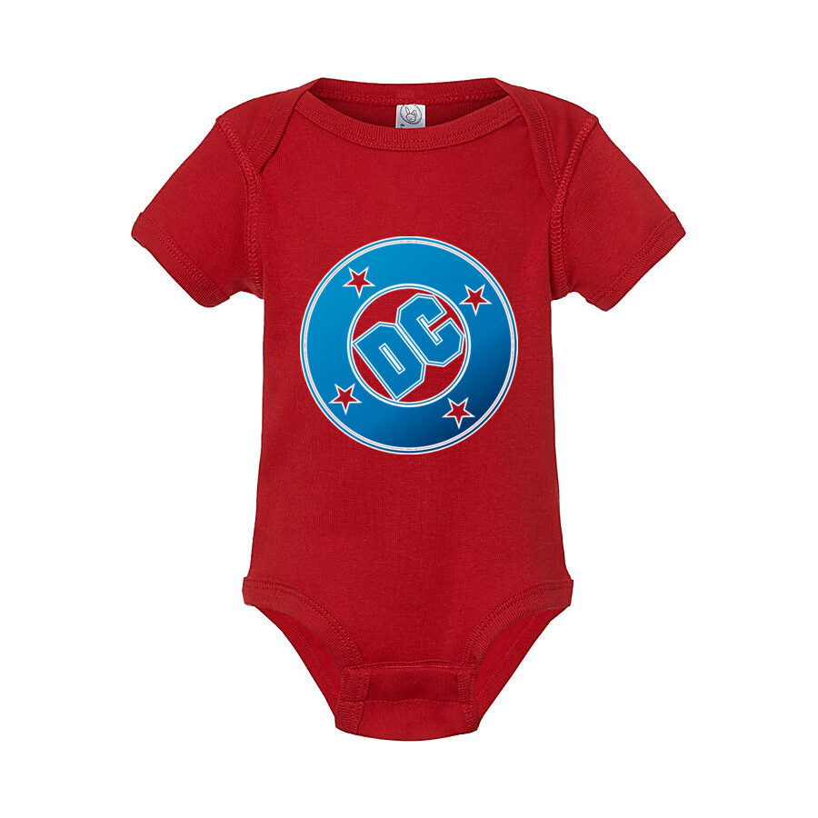 DC Comics Baby Romper Onesie - Red