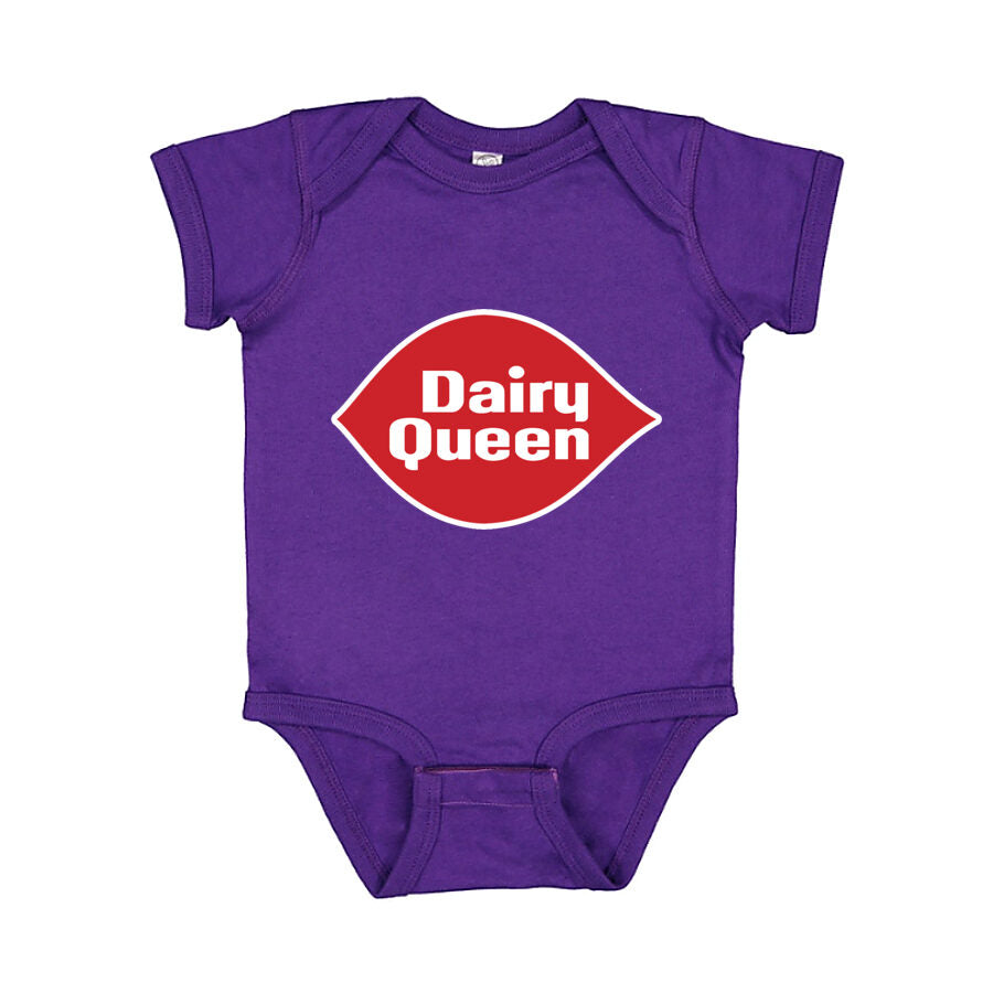 Dairy Queen Baby Romper Onesie - Purple