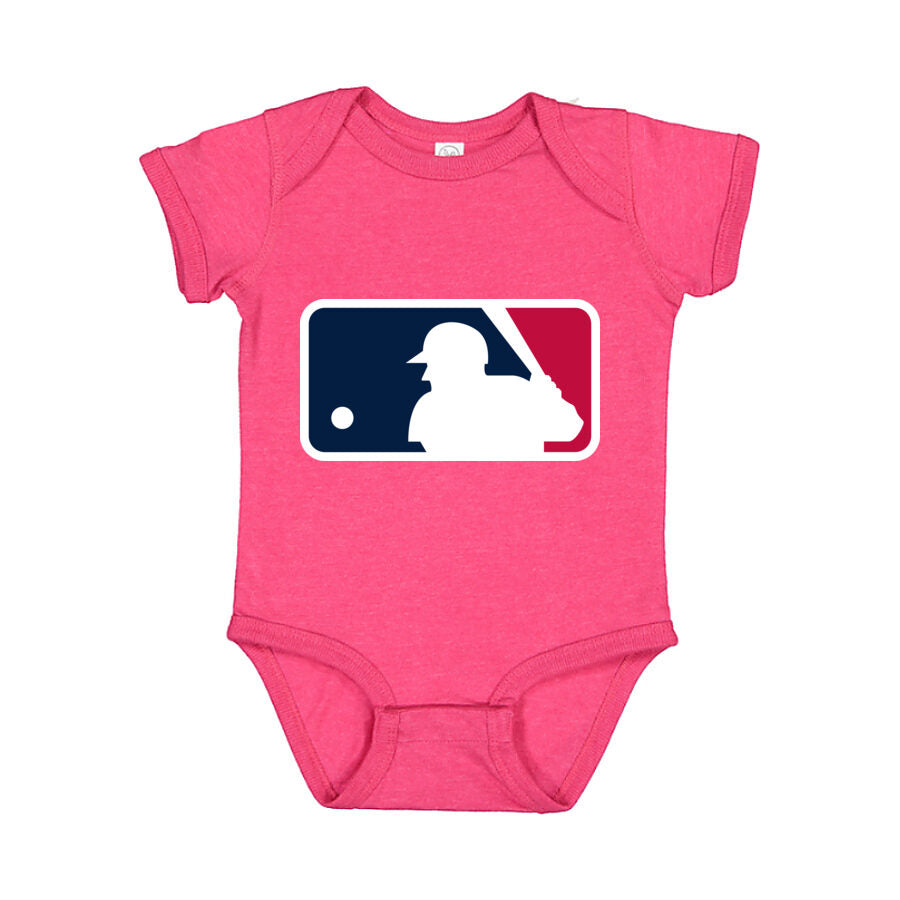 Major League Baseball Baby Romper Onesie - Pink