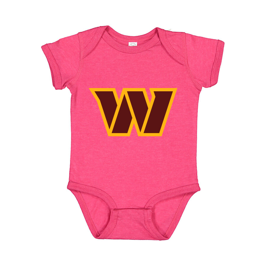 Washington Commanders Baby Romper Onesie - Pink