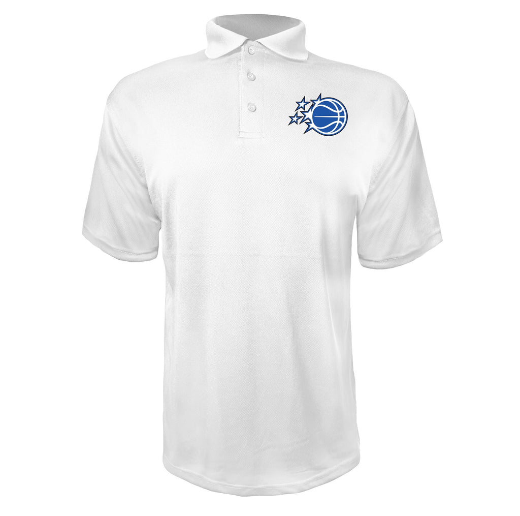 Orlando Magic White polyester polo