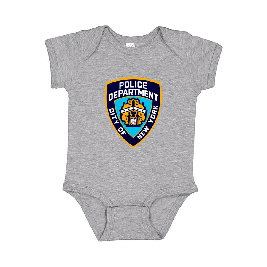 NYPD Baby Romper Onesie - Gray