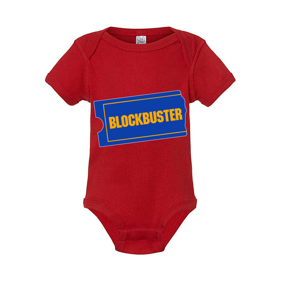 Blockbuster Baby Romper Onesie - Red