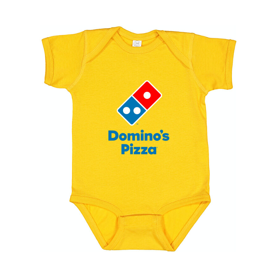 Domino's Pizza Baby Romper Onesie - Yellow
