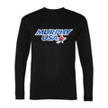 Men's Murphy USA Polyester Long Sleeve T-Shirt - Black