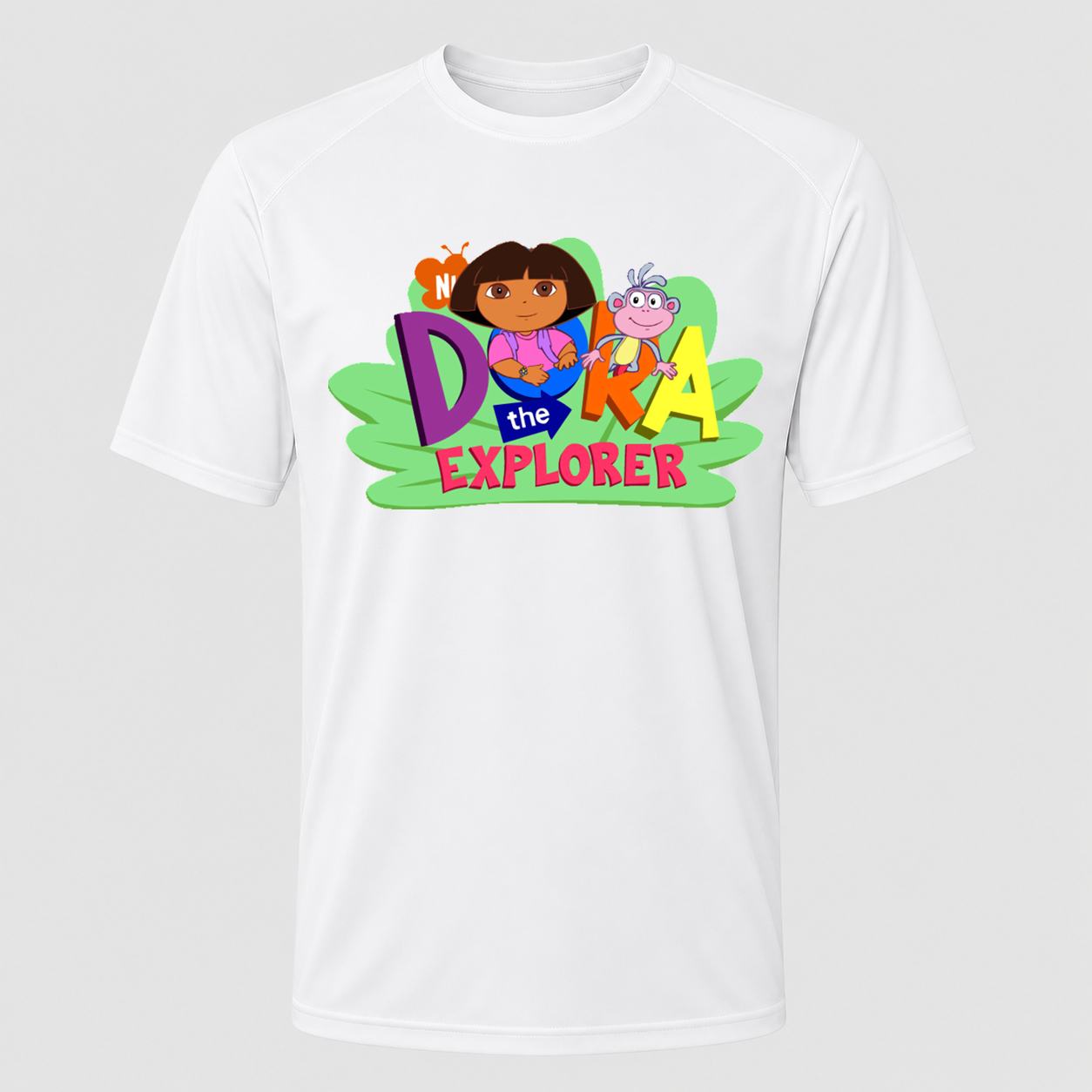 Men's Dora the Explorer Performance T-Shirt - White