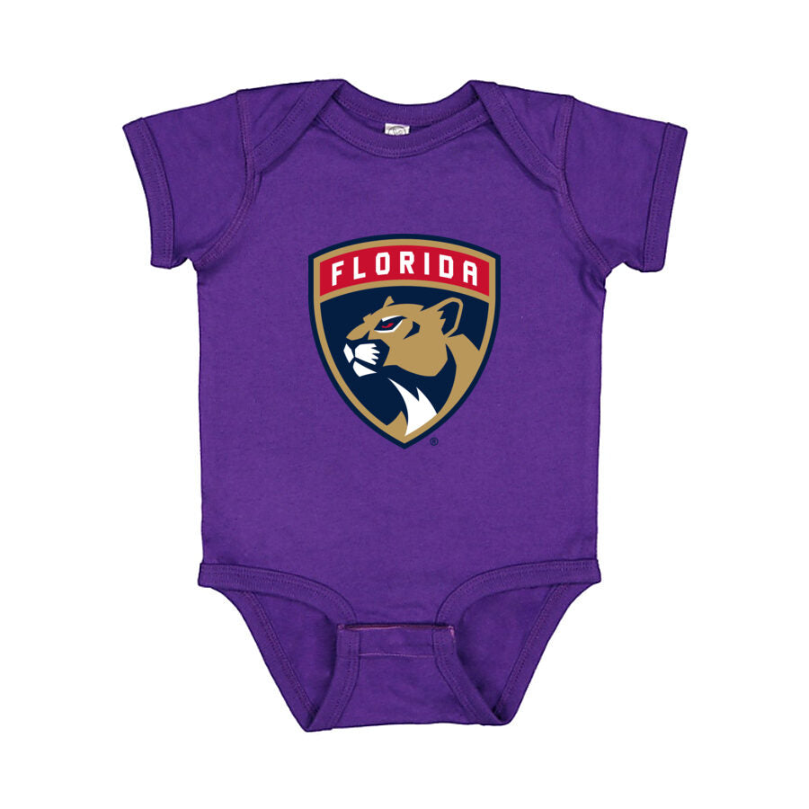 Florida Panthers Baby Romper Onesie - Purple