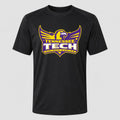 Men's Tennessee Tech Golden Eagles Performance T-Shirt - Black