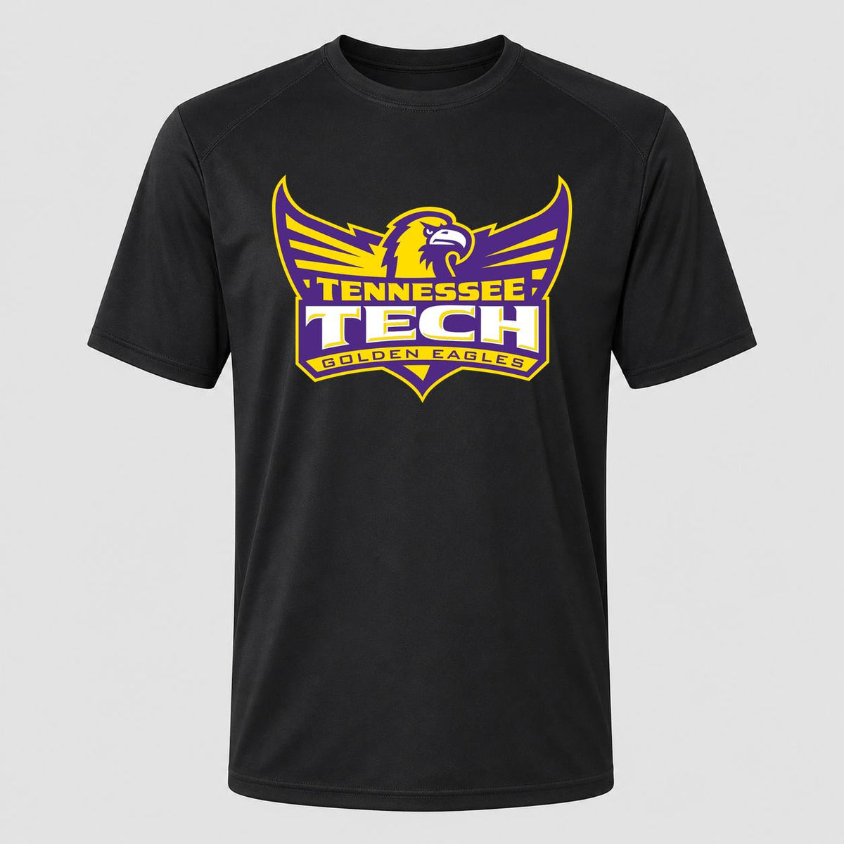 Men's Tennessee Tech Golden Eagles Performance T-Shirt - Black