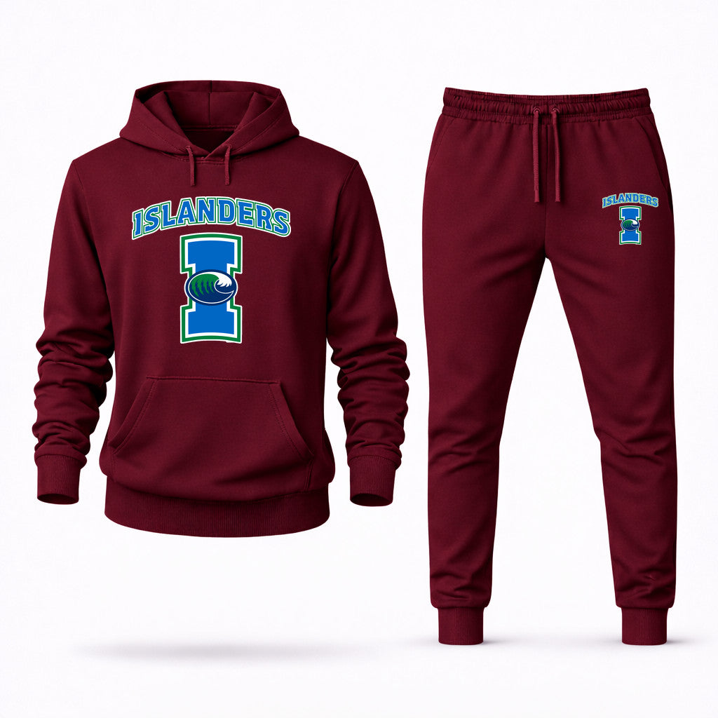Texas A&M–Corpus Christi Islanders Hoodie and Joggers Set - Burgundy
