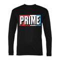 Men's Prime Drink Polyester Long Sleeve T-Shirt - Black