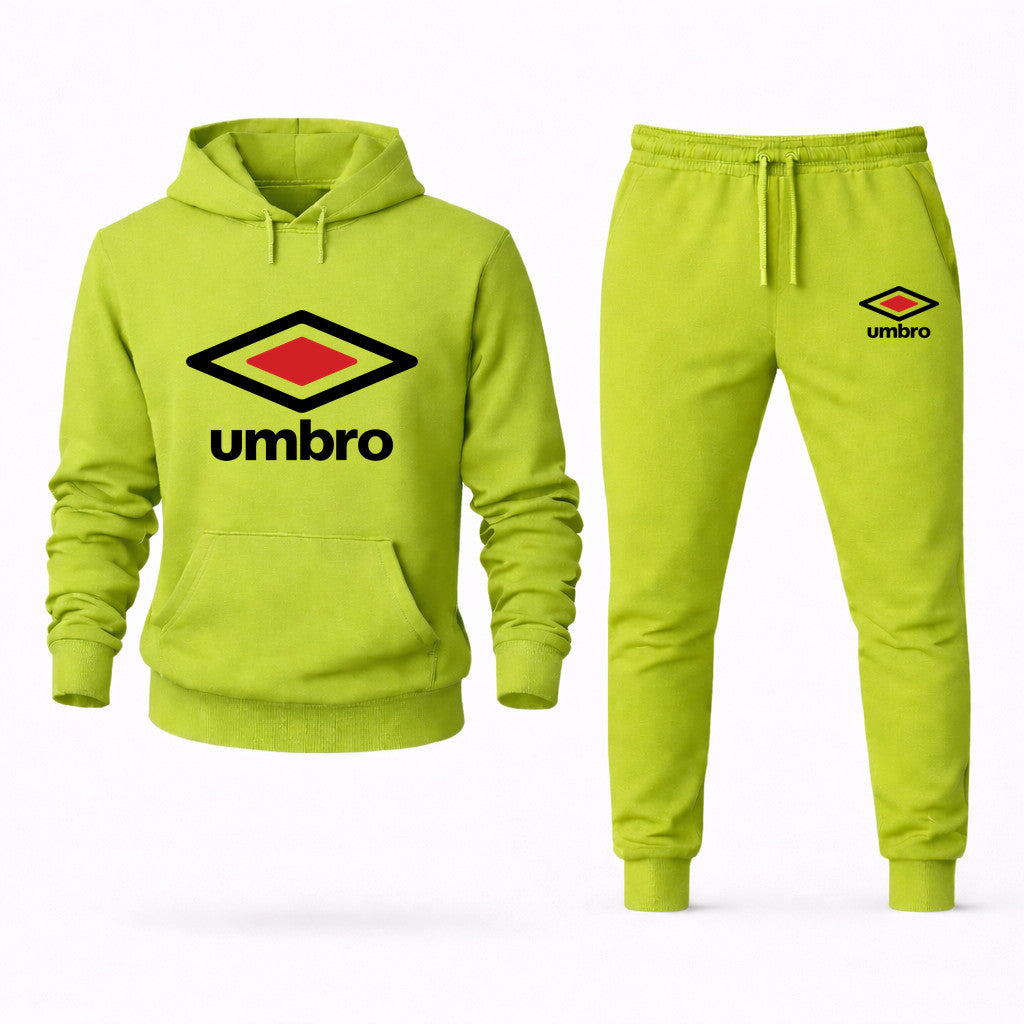 Umbro Hoodie and Joggers Set - Lime Green