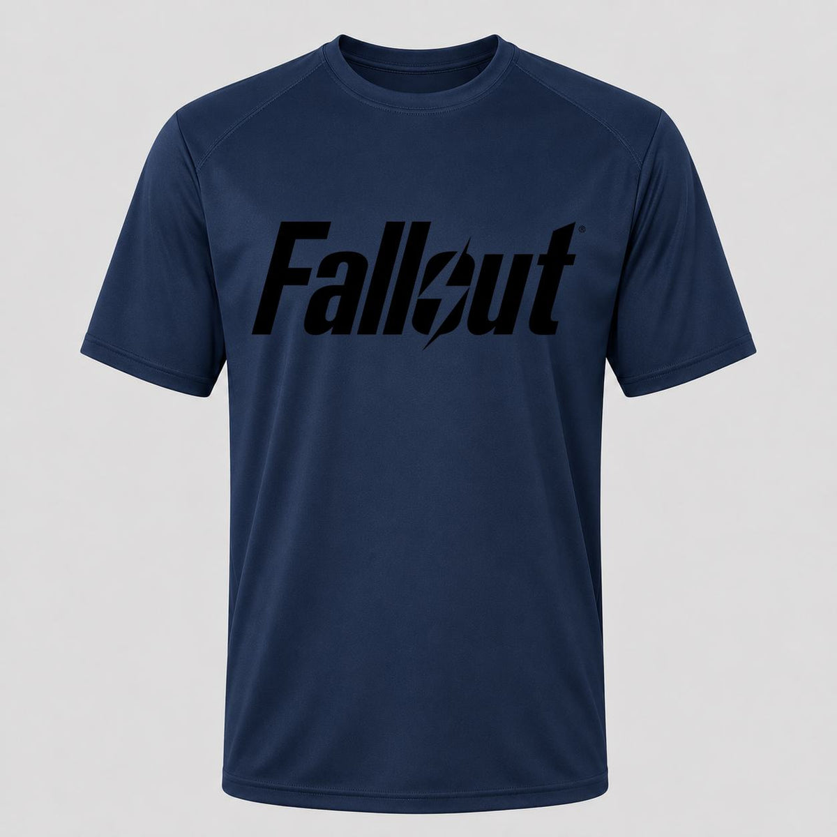 Men's Fallout Black Performance T-Shirt - Navy
