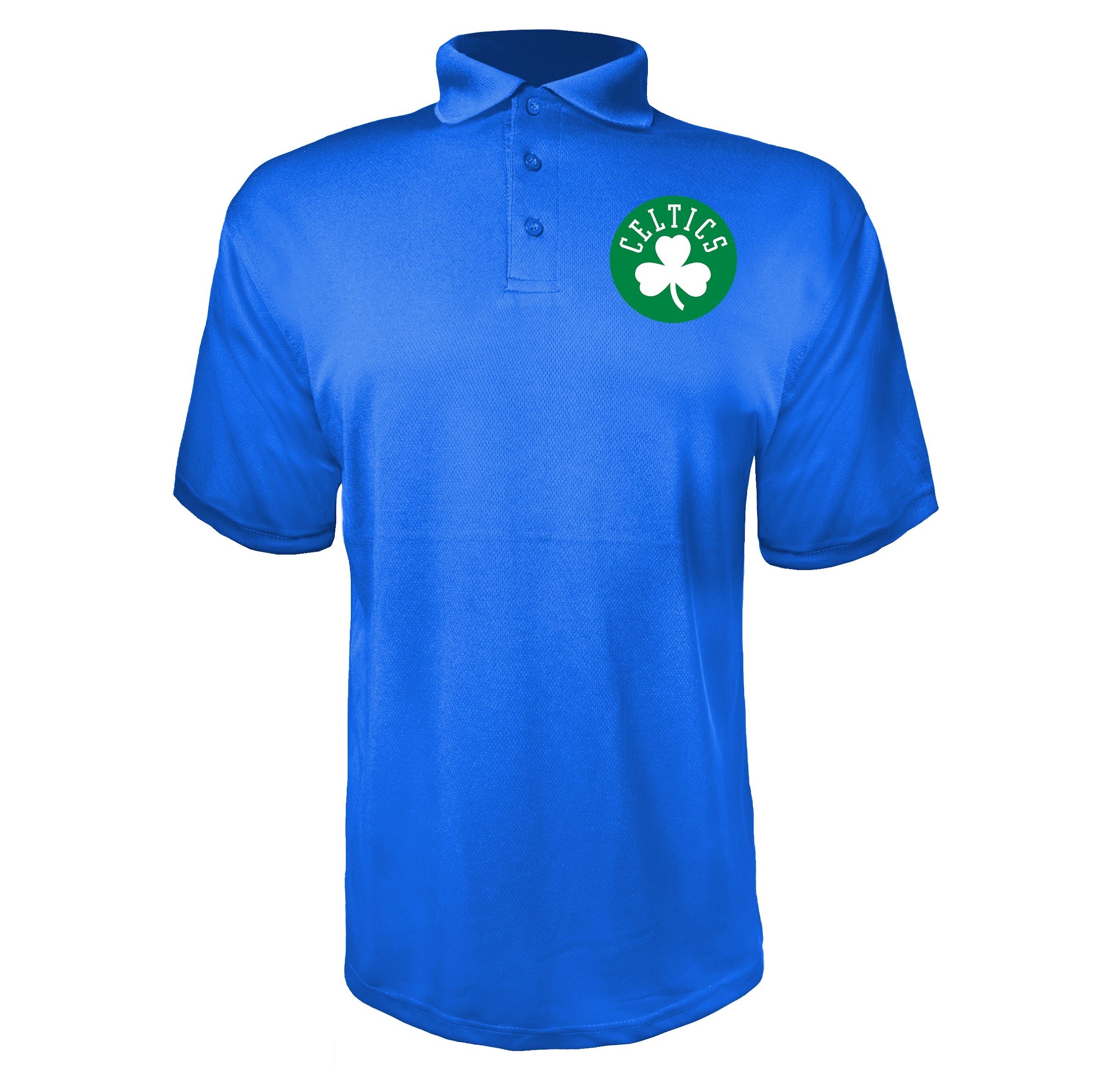Boston Celtics Blue polyester polo