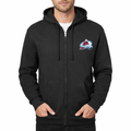 Men's Colorado Avalanche Zipper Hoodie - Black