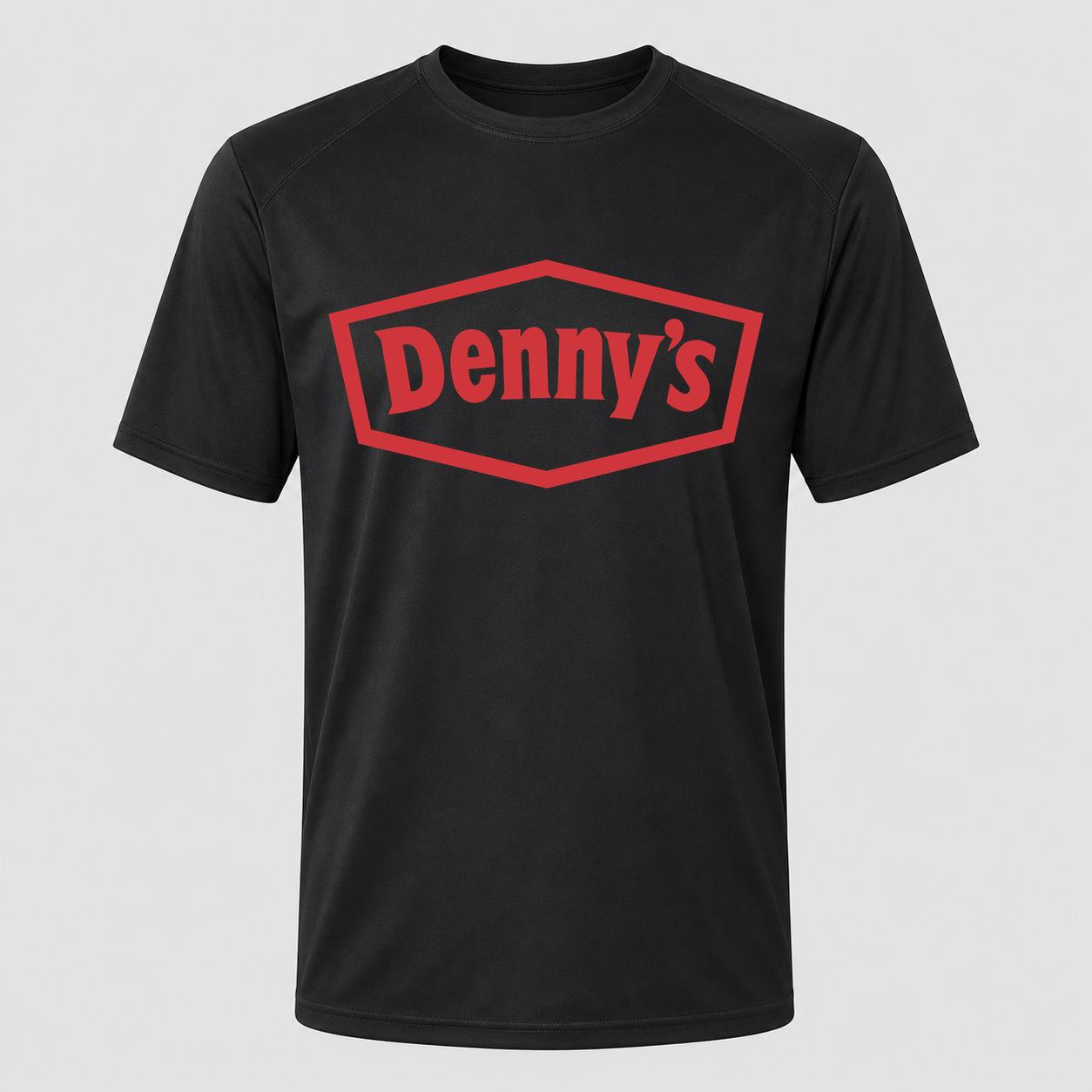 Men's Denny's Performance T-Shirt - Black