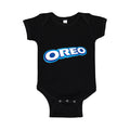 Oreo Baby Romper Onesie - Black