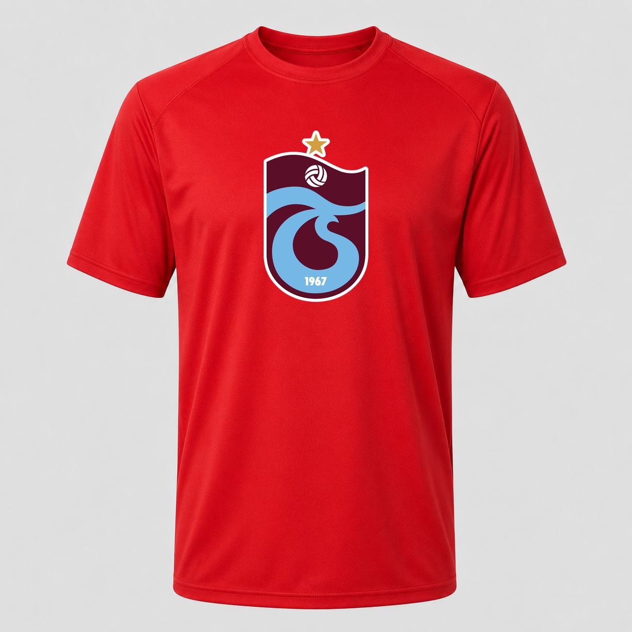 Men's Trabzonspor Soccer Performance T-Shirt - Red