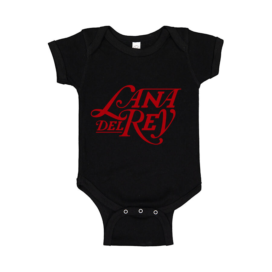 Lana Del Rey Baby Romper Onesie - Black