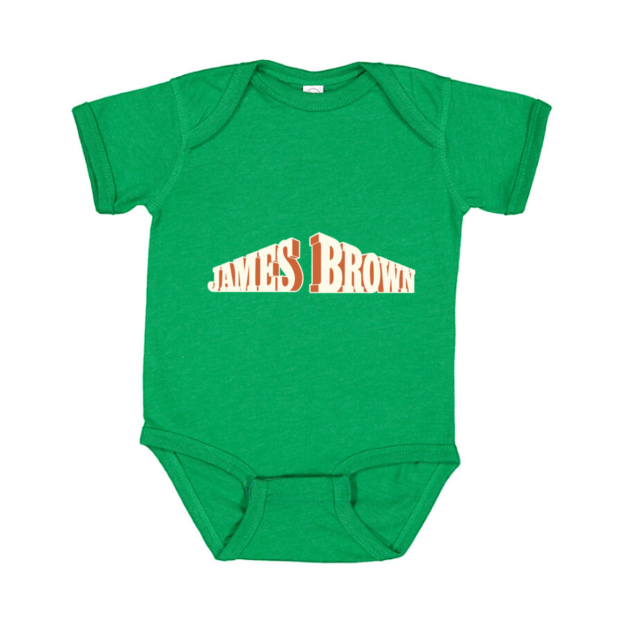 James Brown Baby Romper Onesie - Green