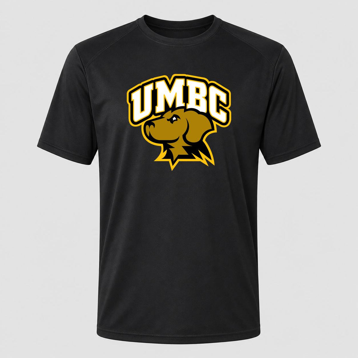 Men's UMBC Retrievers Performance T-Shirt - Black