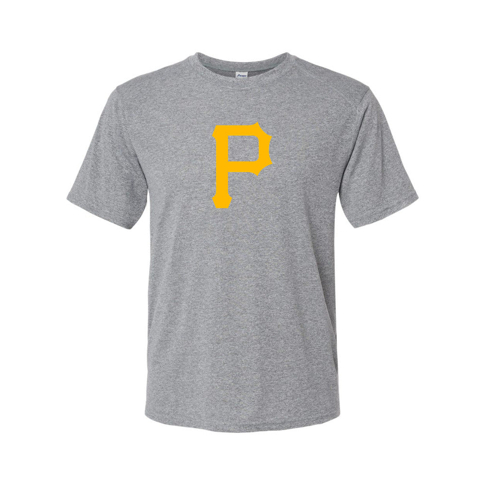 Pittsburgh Pirates Polyester T-Shirt - Gray