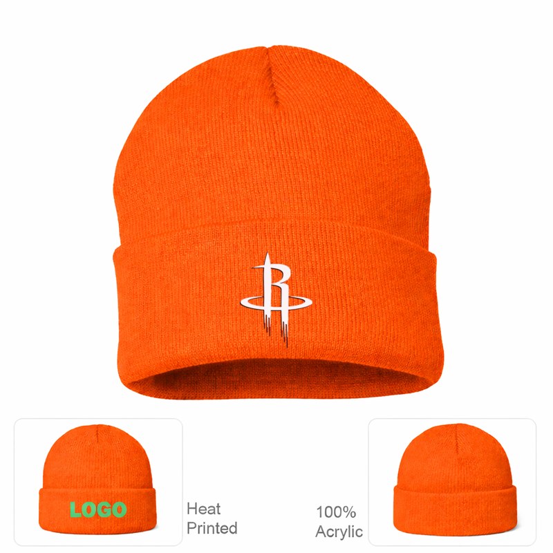 army greeoustonrocksn Beanie Hat - Orange