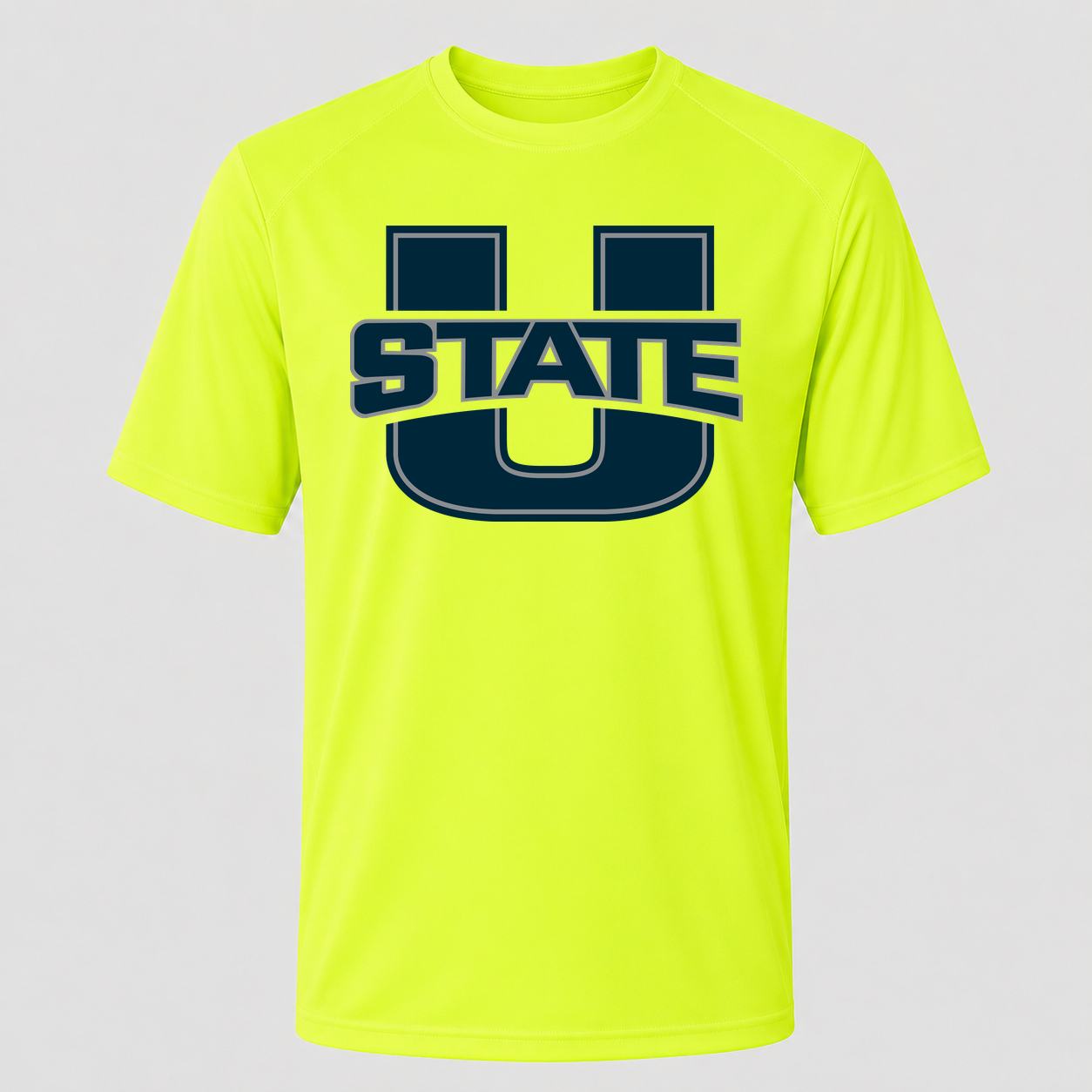 Men's Utah State Aggies Performance T-Shirt - Safety Green