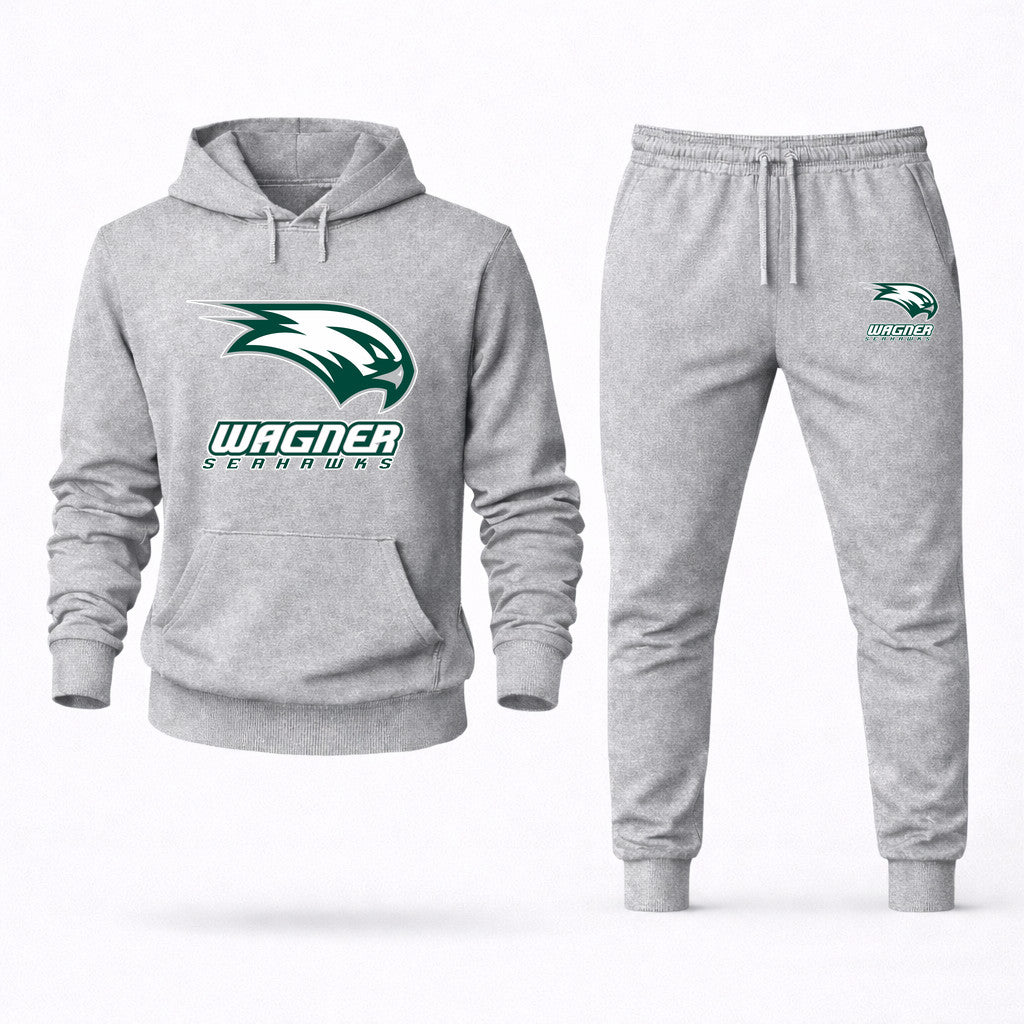 Wagner Seahawks Hoodie and Joggers Set - Grey