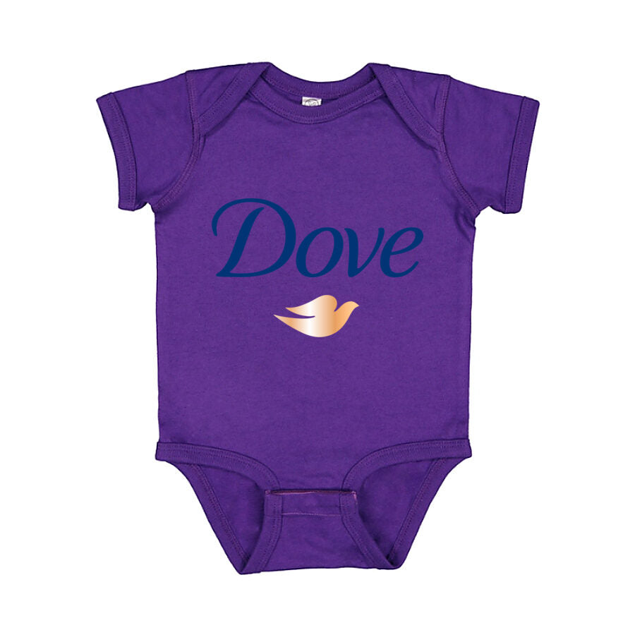 Dove Baby Romper Onesie - Purple