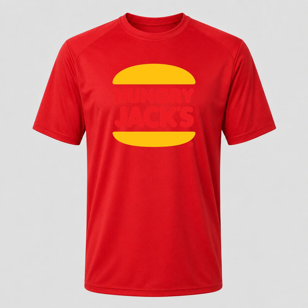 Men's Hungry Jacks Performance T-Shirt - Red