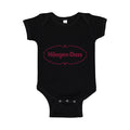 Häagen-Dazs Baby Romper Onesie - Black