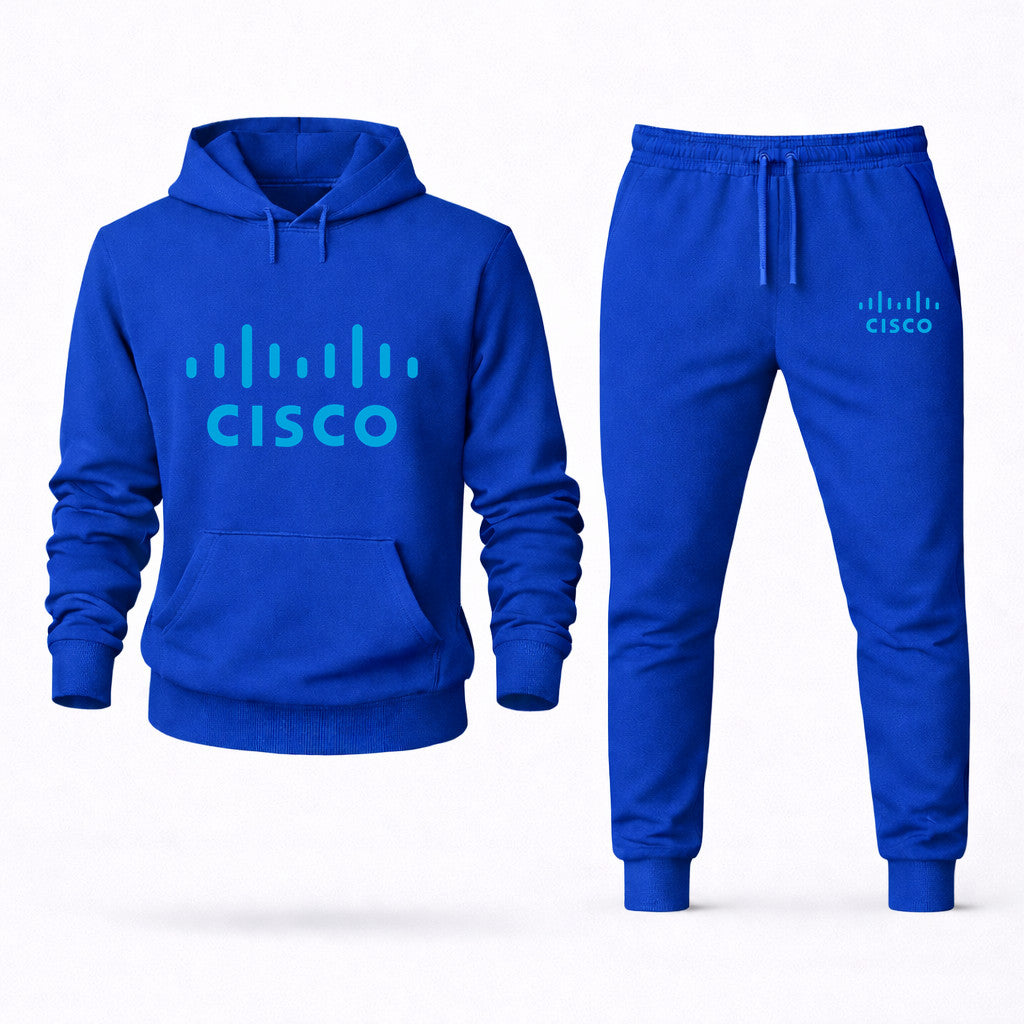 Cisco Hoodie and Joggers Set - Blue