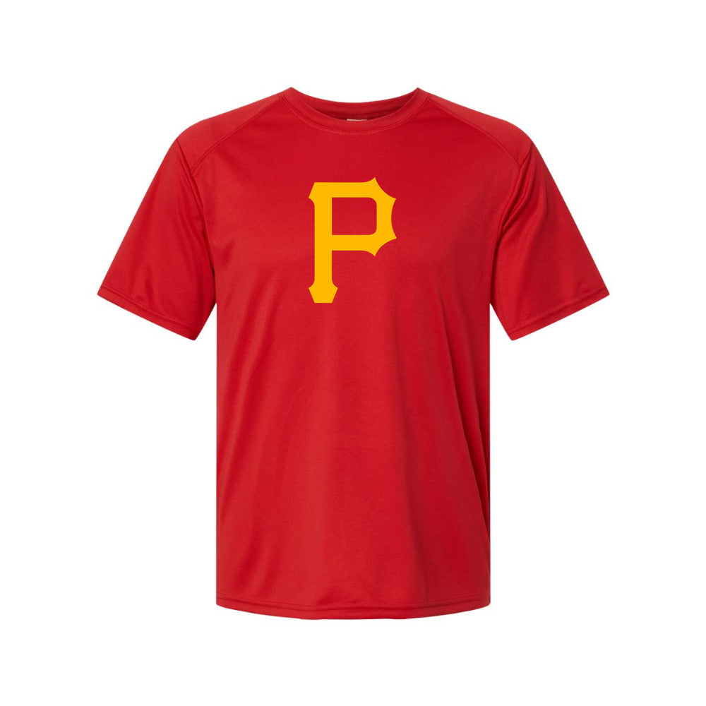 Pittsburgh Pirates Polyester T-Shirt - Red