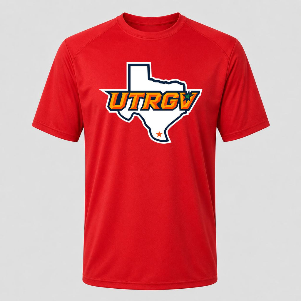 Men's UTRGV Vaqueros Performance T-Shirt - Red