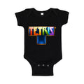 Tetris Baby Romper Onesie - Black