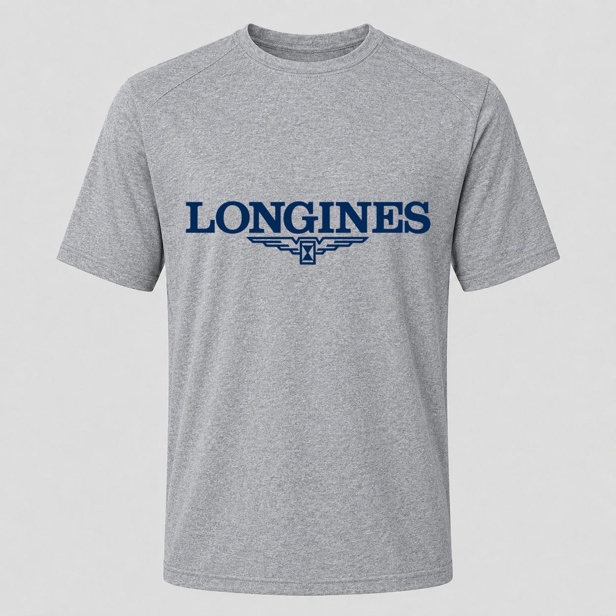 Men's Longines Performance T-Shirt - Gray
