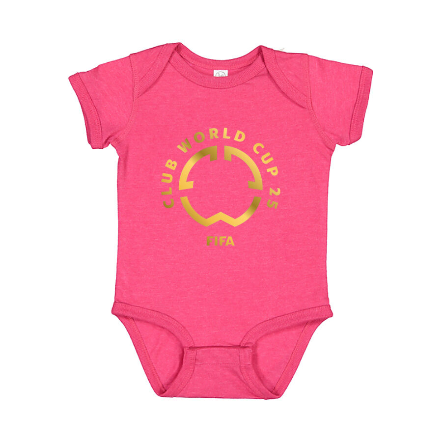 FIFA Club World Cup 2025 Baby Romper Onesie - Pink