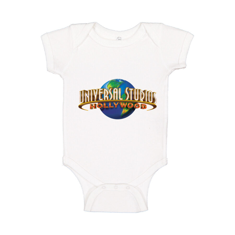 Universal Studios Hollywood Baby Romper Onesie - White