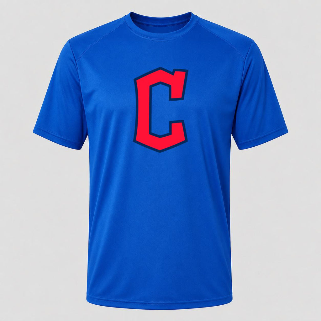 Men's Cleveland Guardians Performance T-Shirt - Royal Blue