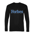 Men's Forbes Polyester Long Sleeve T-Shirt - Black