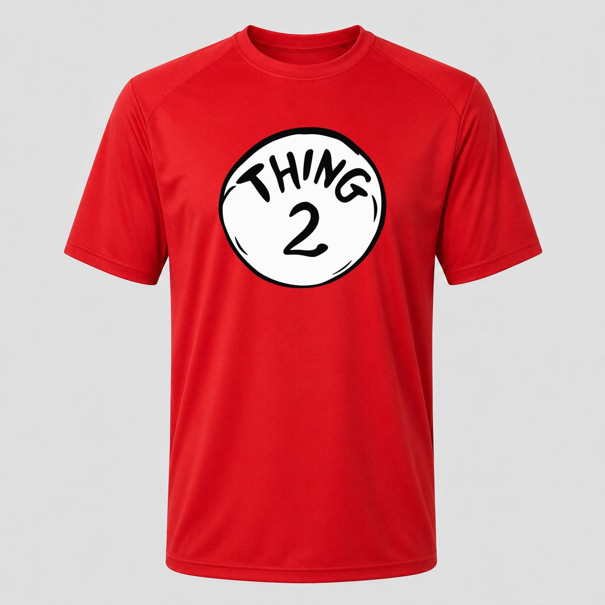 Men's Dr. Seuss Thing 2 Performance T-Shirt - Red