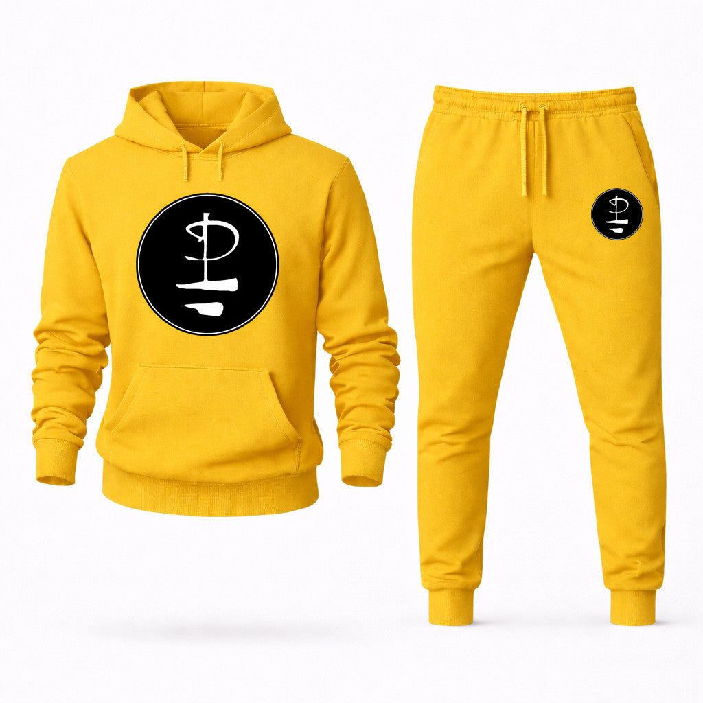 Pink Floyd Hoodie and Joggers Set - Yellow