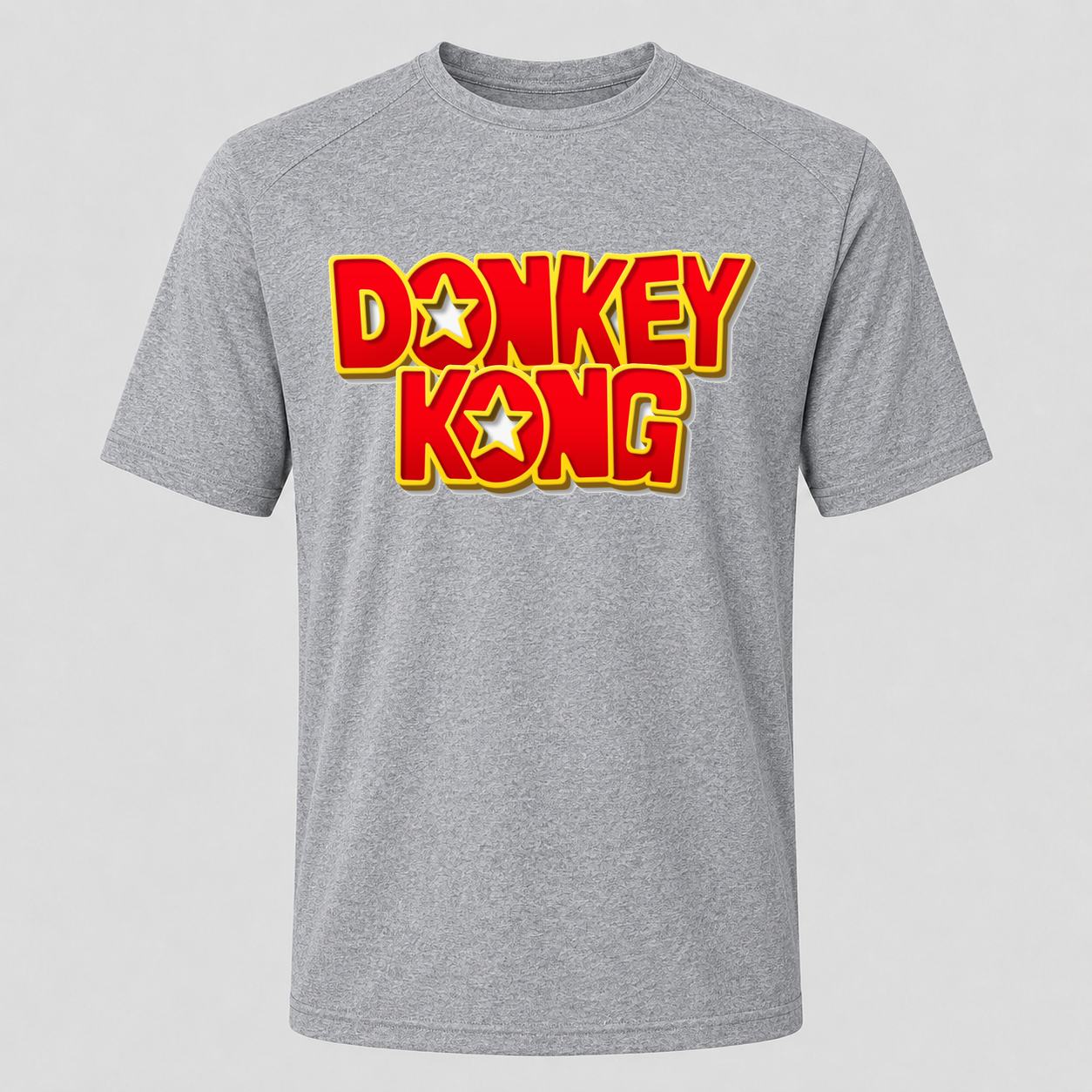 Men's Donkey Kong Performance T-Shirt - Gray