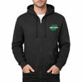 Men's USC Upstate Spartans Zipper Hoodie - Black