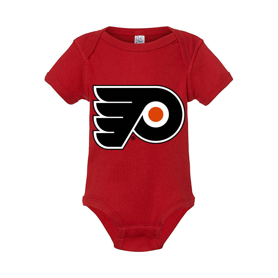 Philadelphia Flyers Baby Romper Onesie - Red