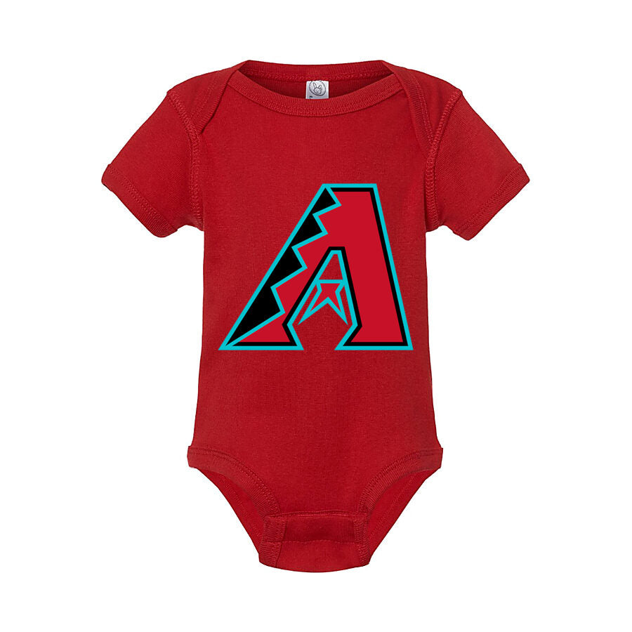 Arizona Diamondbacks Baby Romper Onesie - Red