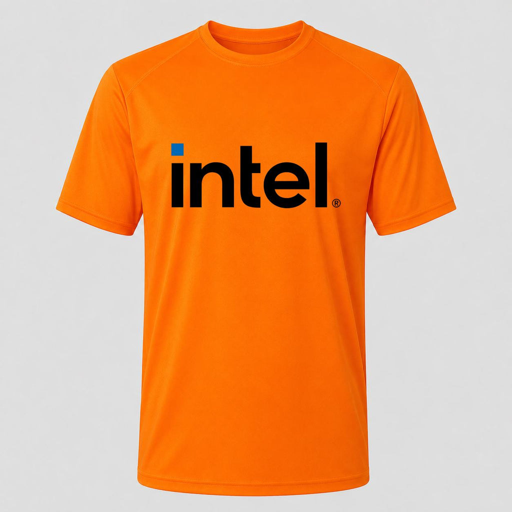 Men's Intel Performance T-Shirt - Orange