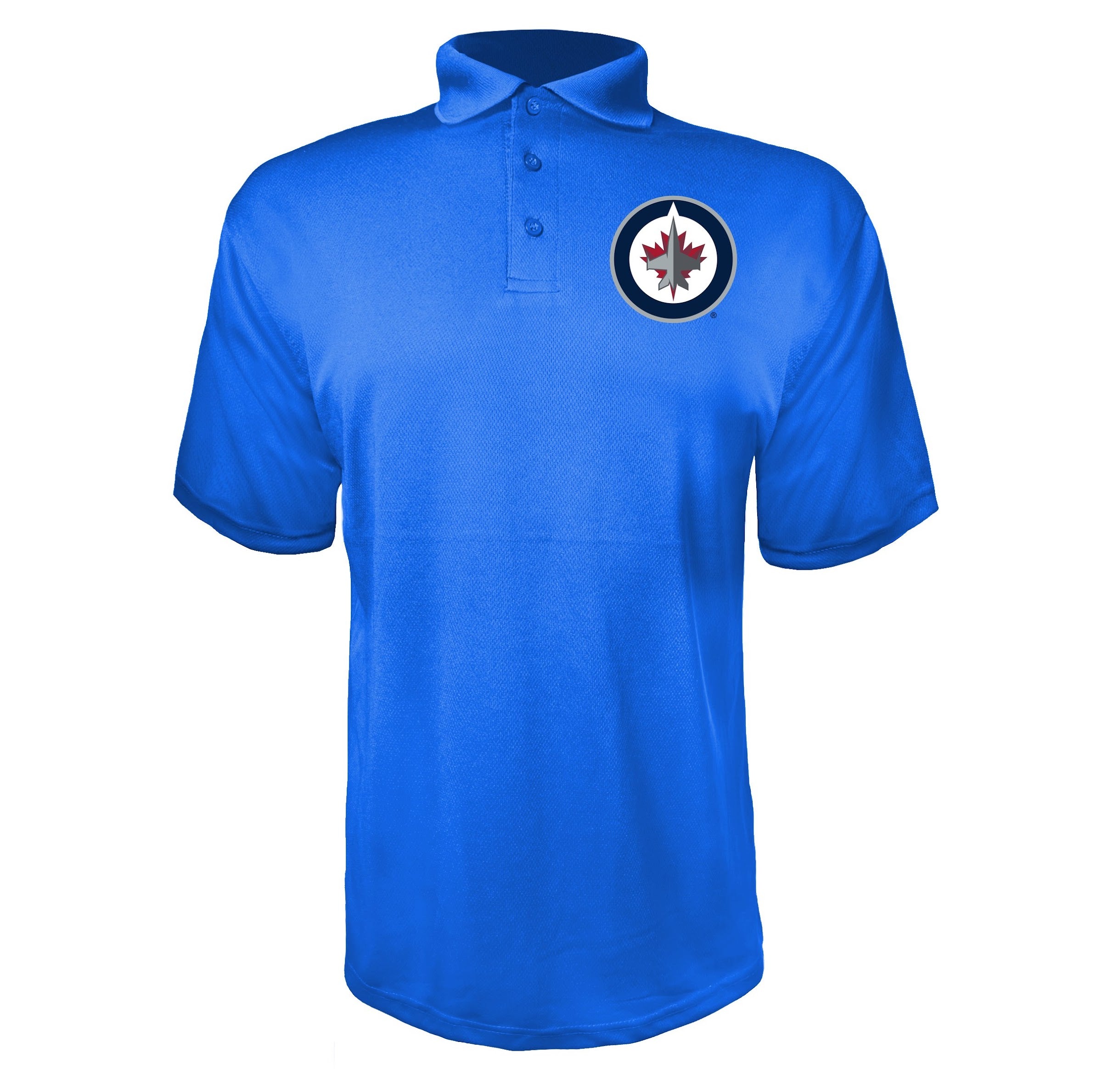 Winnipeg Jets Blue polyester polo