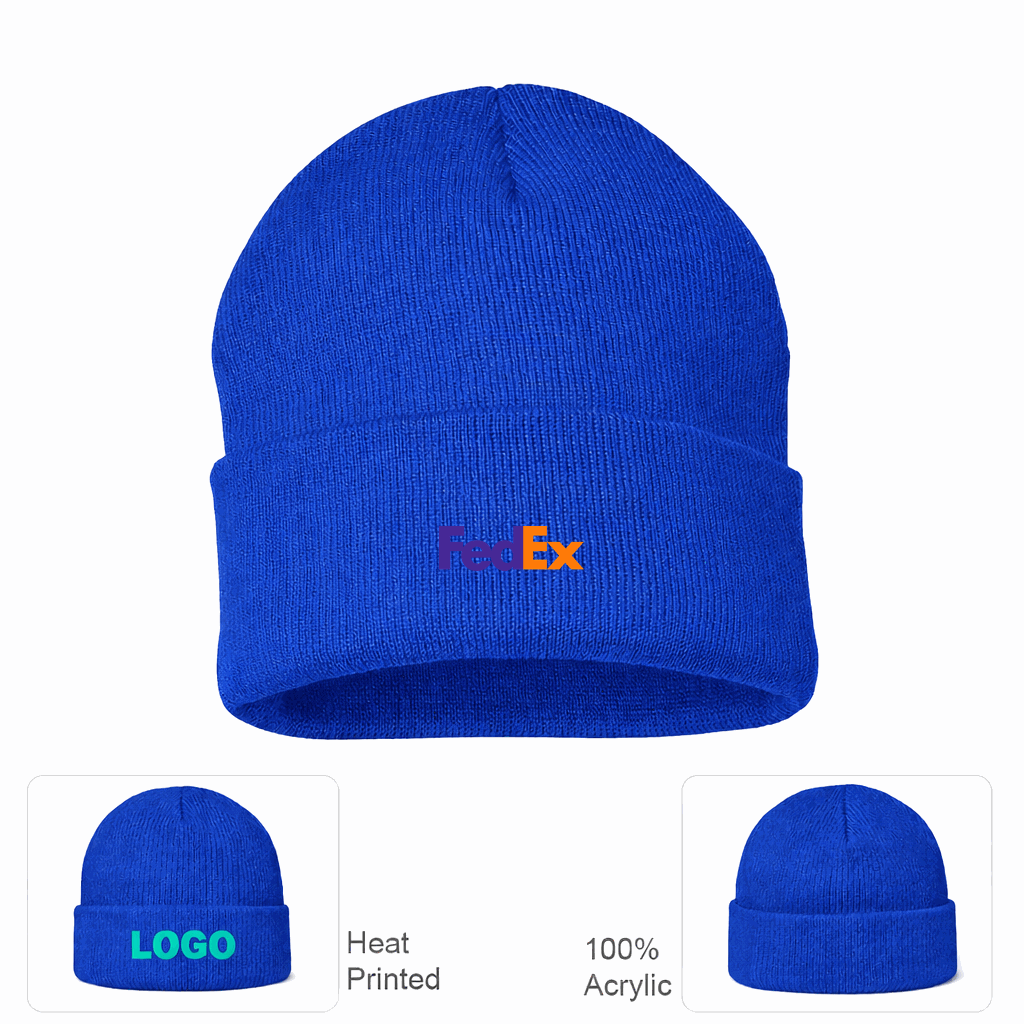 FedEx Beanie Hat - Royal Blue